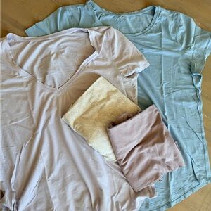 Lululemon Love T-shirts in Pastel Shades, Set of 4